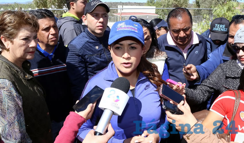 Teresa Jim&eacute;nez Esquivel, presidenta municipal de Aguascalientes (Foto: Eddylberto Lu&eacute;vano Santill&aacute;n)