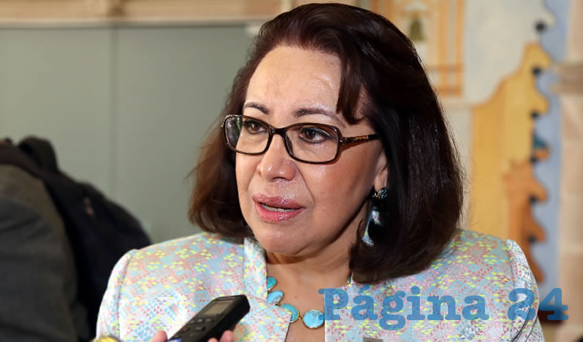 Ma. Esthela Cort&eacute;s Mel&eacute;ndez, legisladora local