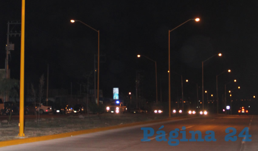 Hacia el Norte de la ciudad, se intervino la avenida Petróleos Mexicanos a la altura de la colonia Industrial