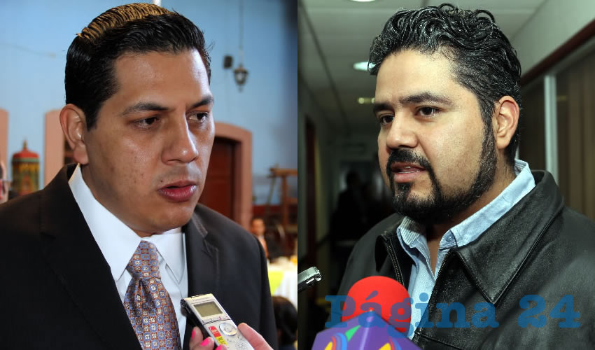 Francisco Javier Lu&eacute;vano N&uacute;&ntilde;ez, secretario general de Gobierno | Iv&aacute;n Alejandro S&aacute;nchez N&aacute;jera, diputado local