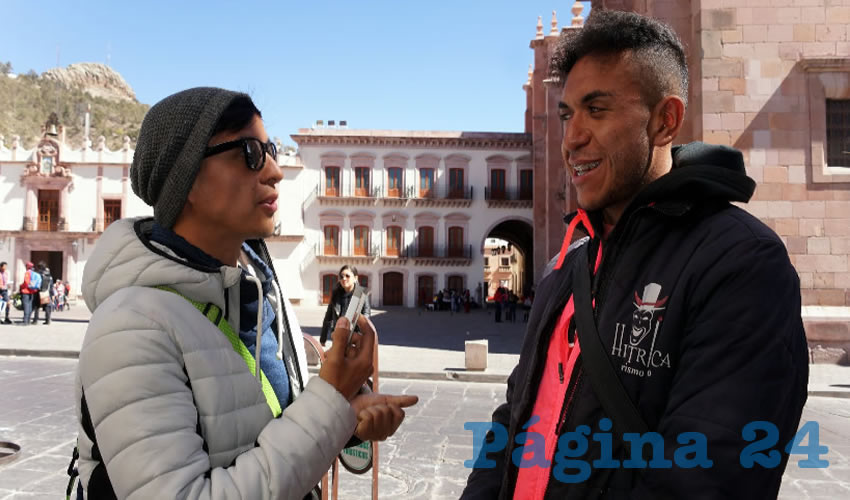 Daniel Alberto Lozano, servidor turístico: “Esto afecta directamente a todos los servidores turísticos ya que es una mala imagen de Zacatecas, es una mala forma de ver a la capital” (Foto: Merari Martínez Castro)