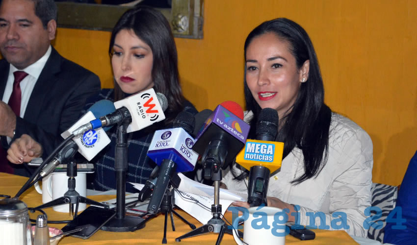 “Lo que me preocupa es que el día de mañana los ciudadanos tengamos que pagar una gran cantidad a la empresa si se llega a perder este juicio, por deficiencias u omisiones en la defensa que lleva a cabo la sindicatura”, tronó la regidora priísta Ángeles Arredondo /Foto: Archivo Página 24