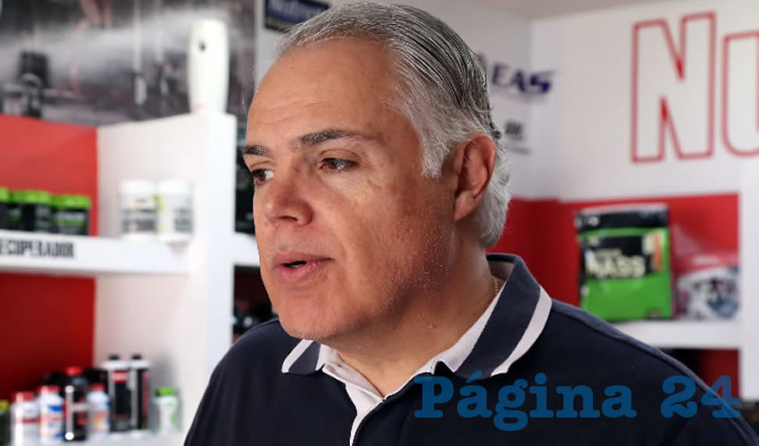 José Antonio Mier Garza, presidente de la Asociación de Estacionamientos del Centro Histórico de la Ciudad