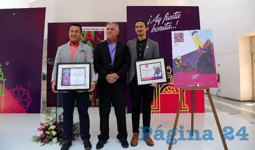 José Ángel González destacó la importante participación que se tuvo en los dos concursos (Foto: Eddylberto Luévano Santillán)