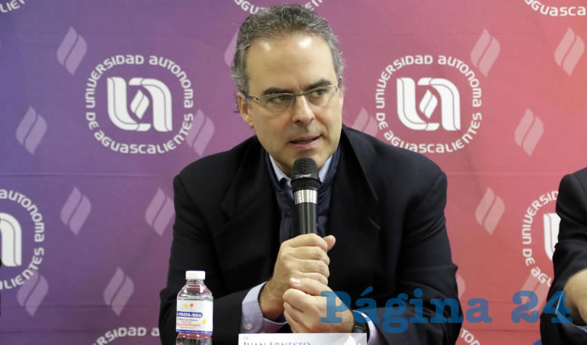 Juan Ernesto Pardinas Carpizo, director general del Instituto Mexicano para la Competitividad (IMCO)