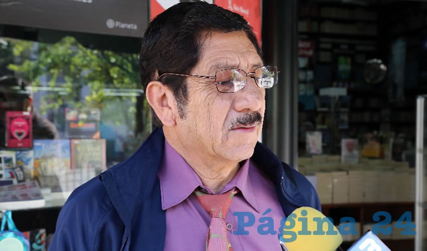 Refugio Marin Ruiz, secretario general de la Confederaci&oacute;n Regional de Obreros y Campesinos (CROC)