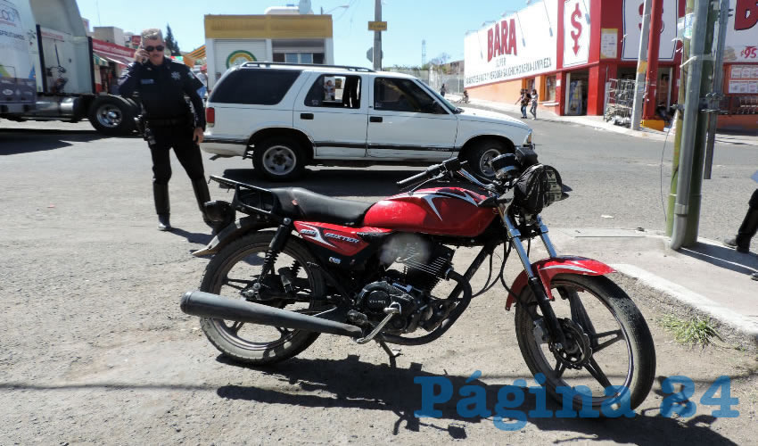 La jaca de acero Boxster Veloci, que tripulaba el agredido Humberto Medina Gonz&aacute;lez junto a su primo Adri&aacute;n &ldquo;N&rdquo; &ldquo;N&rdquo;