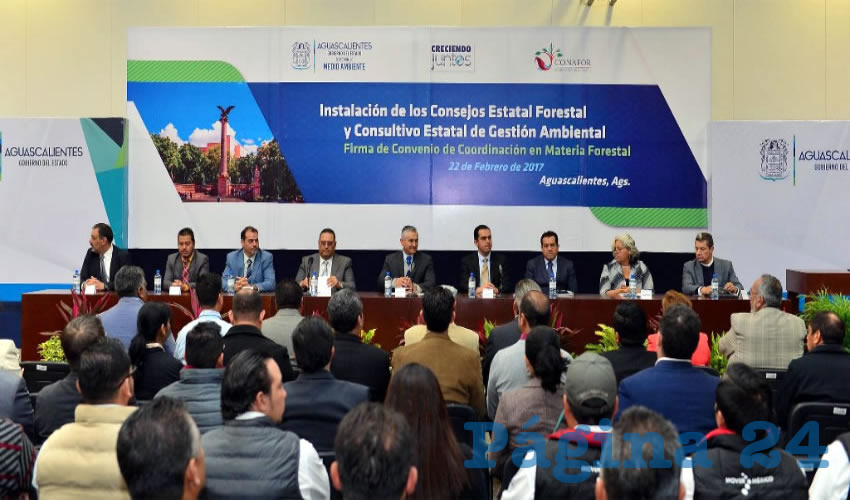Fue instalado el Consejo Forestal del Estado de Aguascalientes que planeará acciones y estrategias para el cuidado y preservación de nuestros recursos naturales