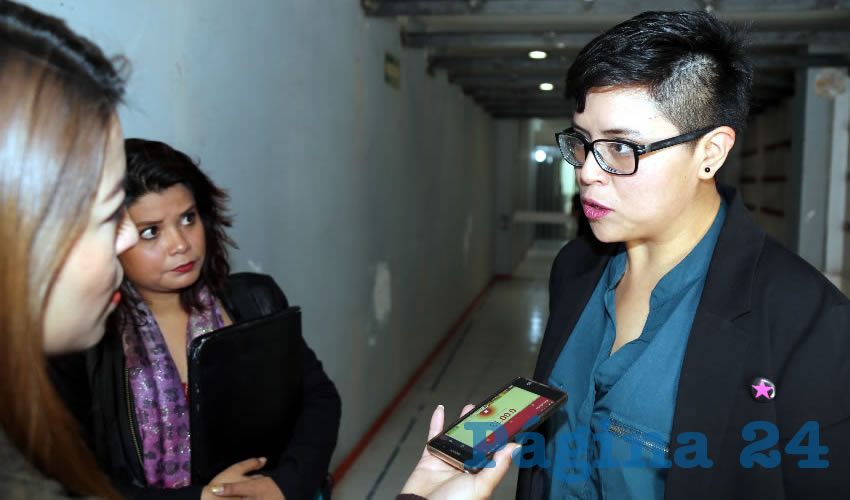 Mariana Ávila Montejano, coordinadora del Observatorio de Violencia Social y de Género de Aguascalientes (Foto: Eddylberto Luévano Santillán)