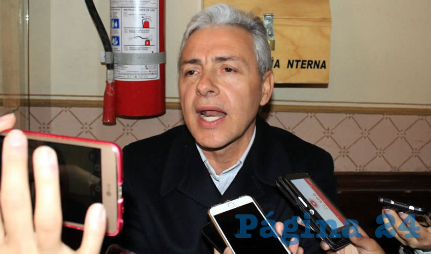 Agustín Enciso Muñoz, director del Cozcyt (Foto: Rocío Castro Alvarado)