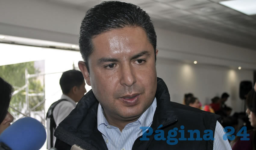 Enrique Flores Mendoza, alcalde de Guadalupe: “Nosotros como vecinos podemos observar si una casa presenta condiciones de haberse convertido en una casa de seguridad” (Foto: Alberto Núñez Hernández)