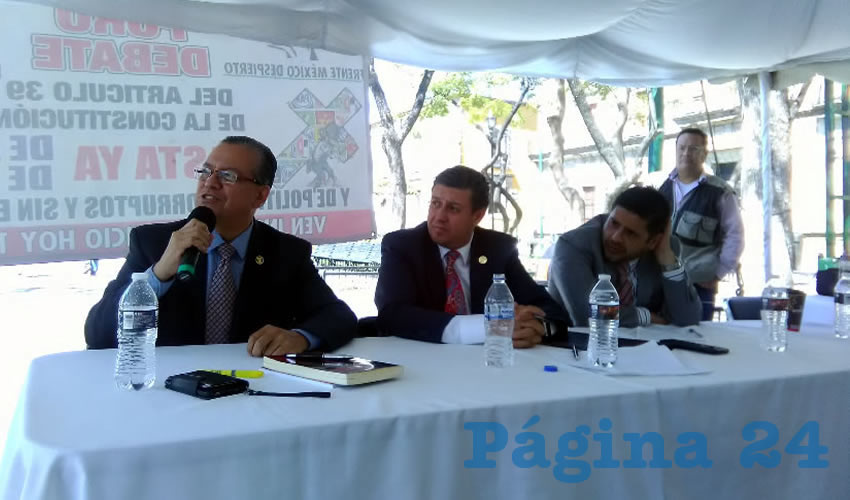 “Cuando se tiene un gobierno corrupto, incompetente, incapaz de resolver los problemas de su pueblo (…). Sólo cuando las autoridades son incompetentes, corruptas, ineptas, se justifica que el pueblo se vuelque en contra”, tronaron los especialistas/Foto: Elizabeth Ríos Chavarría