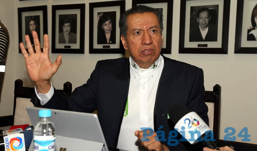 Sergio Augusto López Ramírez, legislador local (Foto: Eddylberto Luévano Santillán)