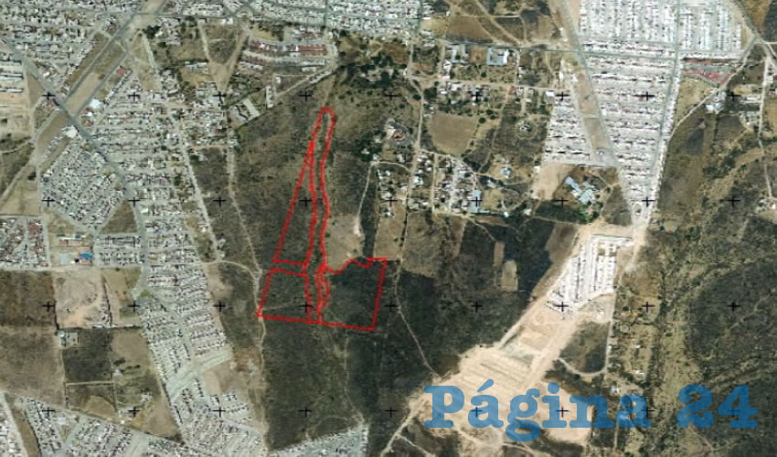 Dimensi&oacute;n del fraccionamento &ldquo;Tepame&rdquo;, al Suroriente de la ciudad