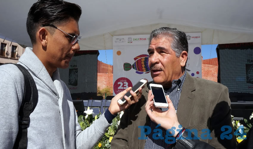 Emilio Nava Villalobos, director del Centro Regional de Aserca: El frijol negro, a decir de Nava Villalobos, se comercializa en 14.50 hasta los 15 pesos el kilogramo, y el pinto sobre 16 o 17 pesos (Foto: Merari Martínez Castro)