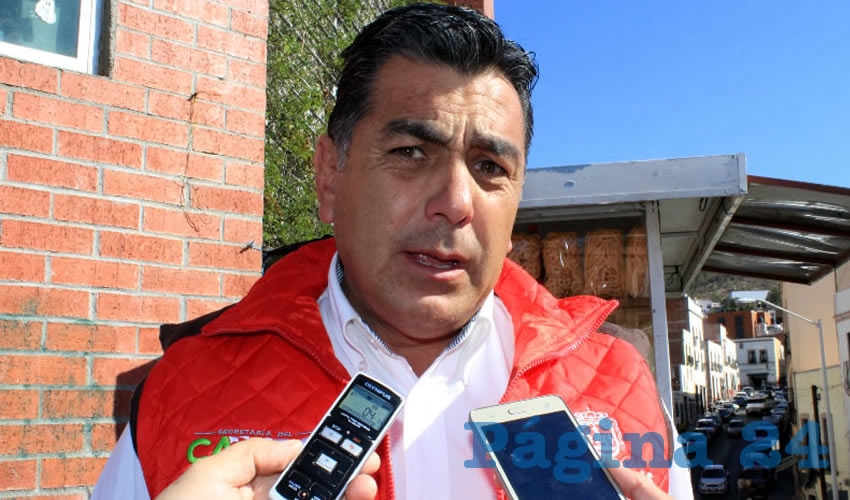 Felipe de Jesús Cabral, subsecretario de Ganadería: Desde que se puso en marcha el grupo especializado de abigeato, se han tenido buenos resultados y la gente ha empezado poco a poco a denunciar este delito (Foto: Rocío Castro)