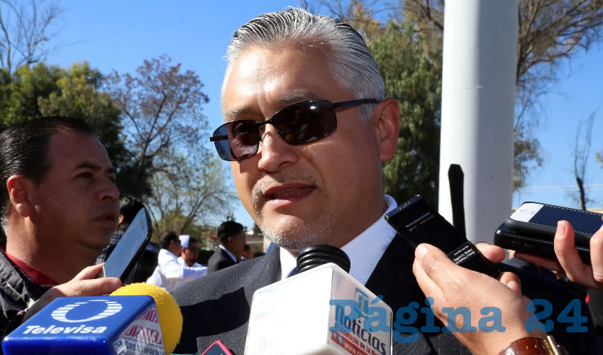 Julio César Medina Delgado, titular de la SMAE (Foto: Eddylberto Luévano Santillán)
