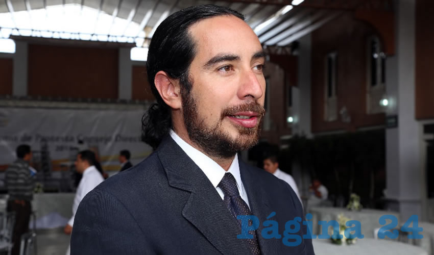 Axel Espinosa Teubel, presidente estatal de la Canadevi