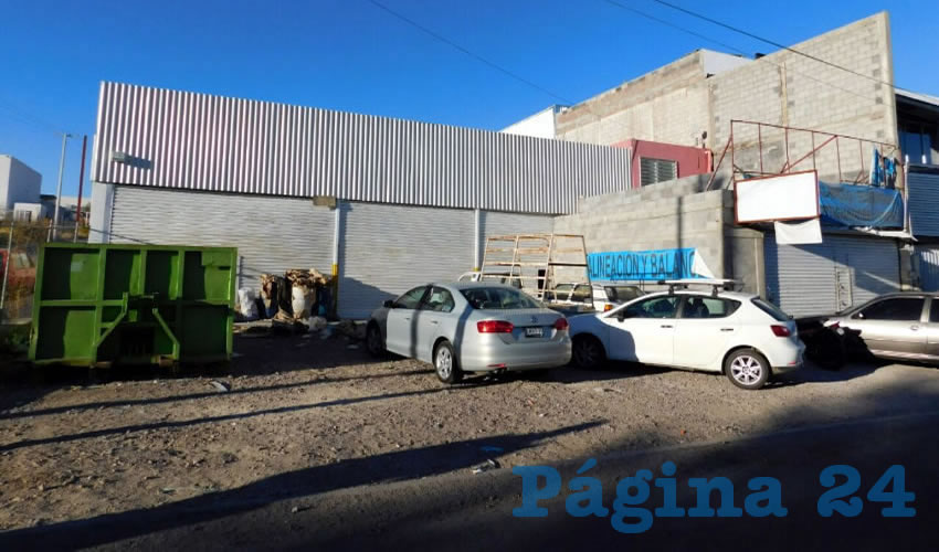 La empresa afectada, Aluminio y Construcciones Quezada, ubicada en avenida Alejandro de la Cruz 338, colonia Solidaridad