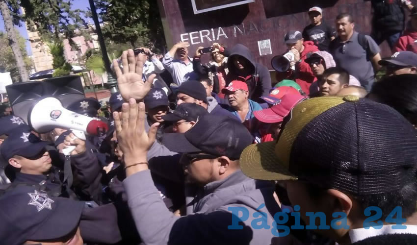 Enfrentamiento en el Jardín Obelisco