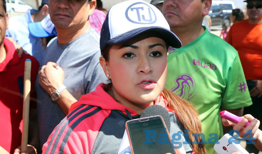 Teresa Jim&eacute;nez Esquivel, presidenta municipal de Aguascalientes (Foto: Eddylberto Lu&eacute;vano Santill&aacute;n)
