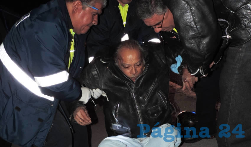 Jos&eacute; Alfredo Mart&iacute;nez concluy&oacute; la parranda en un hospital