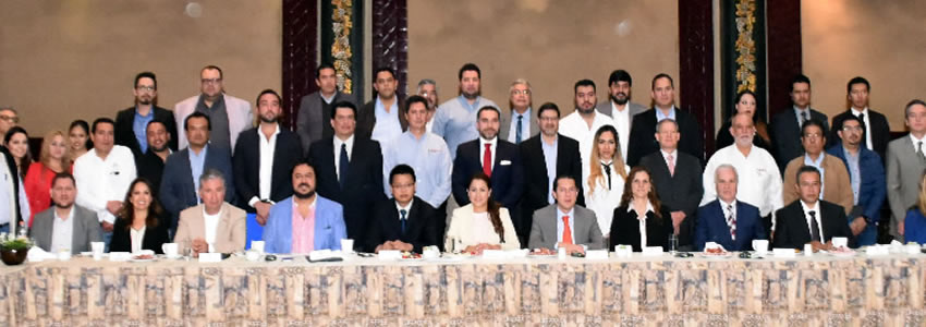 La presidenta municipal se congratuló de la confianza que los inversionistas depositan en el clima de seguridad propicio para negocios de la ciudad
