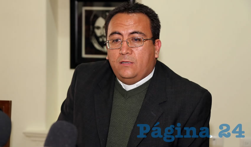 Benjamín Andrade Ortiz, prefecto de Teología del Seminario Diocesano