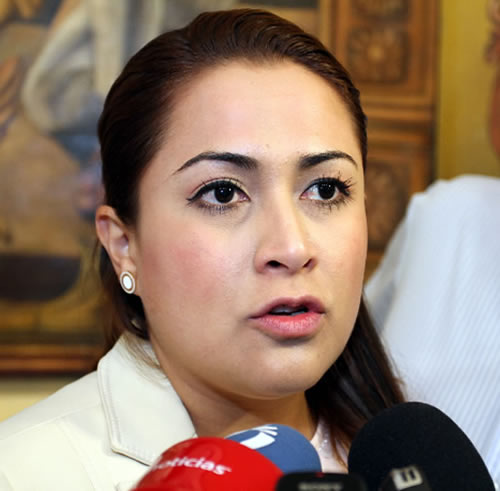 Teresa Jim&eacute;nez Esquivel, presidenta municipal de Aguascalientes