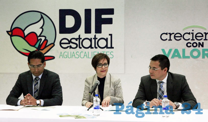 Funcionarios del DIF Estatal anunciaron el evento “Creciendo en Familia con Valores”