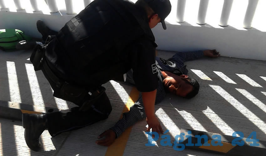 Juan Roberto Montoya Pérez fue salvado cuando estaba a punto de perecer ahorcado