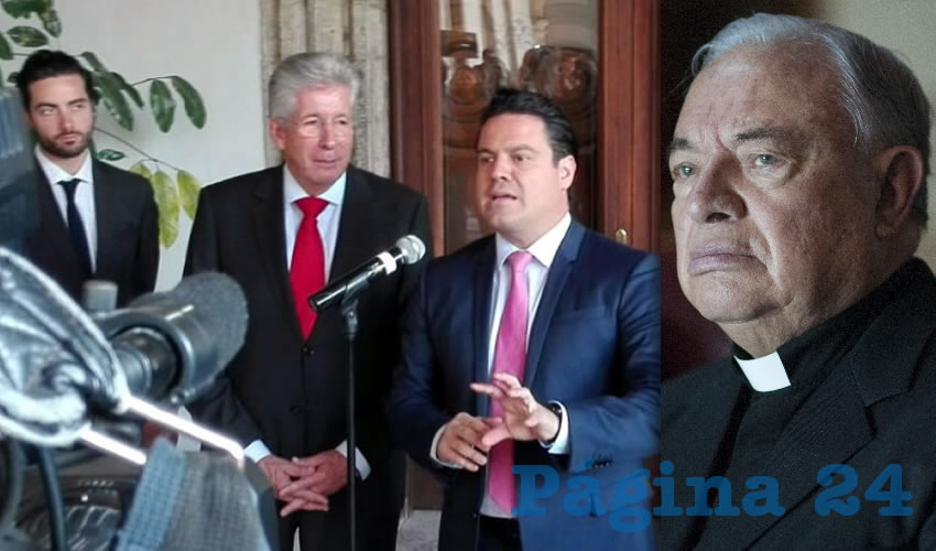  “Él (Juan Sandoval) no es ni ingeniero ni es técnico (…). Tenemos toda la tecnología de manera puntual revisando, no hubo ningún daño, ningún daño (…); respeto mucho la opinión de don Juan, escuchamos su opinión y la respetamos, punto”, respondió Aristóteles Sandoval a las críticas vertidas por el arzobispo emérito de Guadalajara sobre la obra subterránea en el centro/Fotos: Francisco Andalón López y Cuartoscuro
