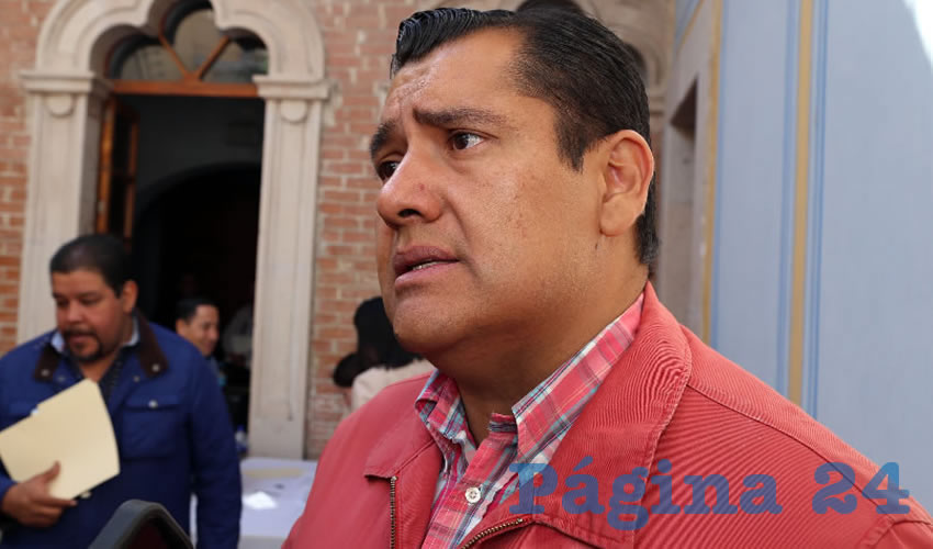 Netzahualc&oacute;yotl Ventura Anaya, presidente de la Comisi&oacute;n de Cultura en el Cabildo (Foto: Eddylberto Lu&eacute;vano Santill&aacute;n)