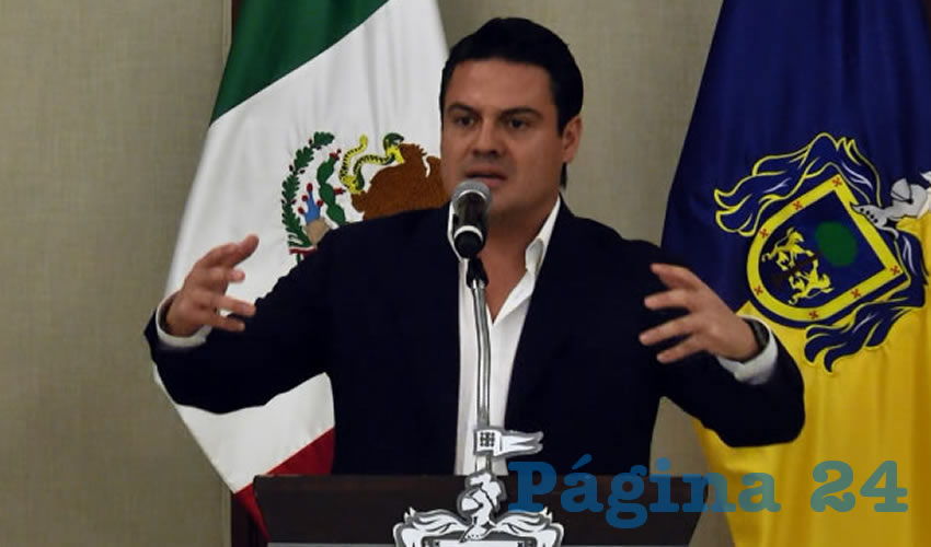 “Desafortunadamente el incremento de homicidios se ha dado por la fragmentación de estos grupos (del narco), por la detención de los cabecillas, de los líderes de distintas regiones, hemos avanzado mucho en detenciones importantes”, justificó el gobernador Aristóteles Sandoval la escalada de ejecuciones y delincuencia que estremece a todo Jalisco/Foto: Francisco Andalón López 