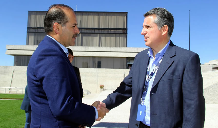 El mandatario estatal asever&oacute; que desde hace 30 a&ntilde;os el INEGI lleg&oacute; para transformar a Aguascalientes