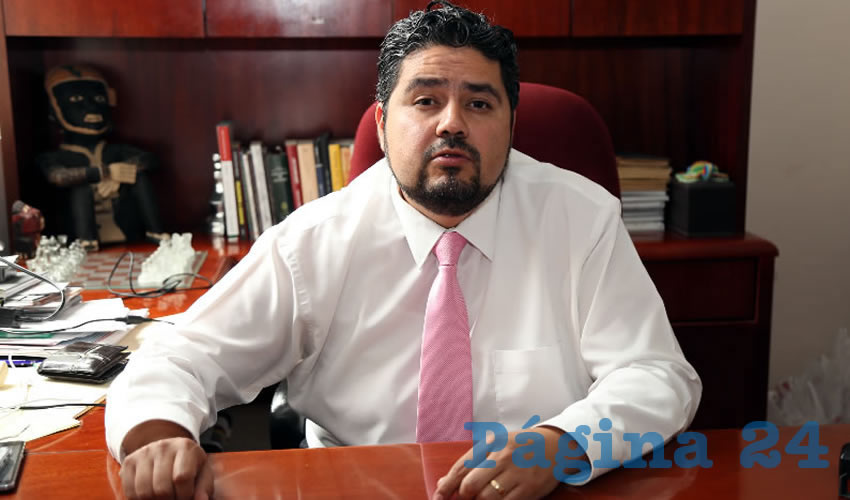 Iván Alejandro Sánchez Nájera, legislador local (Foto: Eddylberto Luévano Santillán)