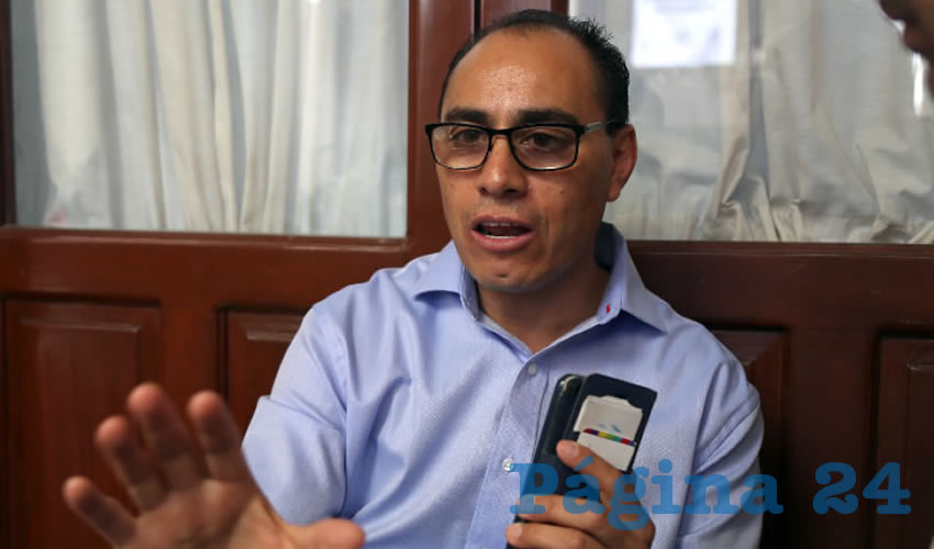Jes&uacute;s Adri&aacute;n Castillo Serna, secretario de Desarrollo Urbano del Municipio (Foto: Eddylberto Lu&eacute;vano Santill&aacute;n)