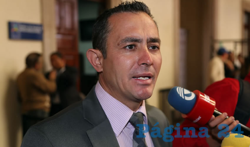 Israel Díaz García, director de Mercados del Municipio (Foto: Eddylberto Luévano Santillán)