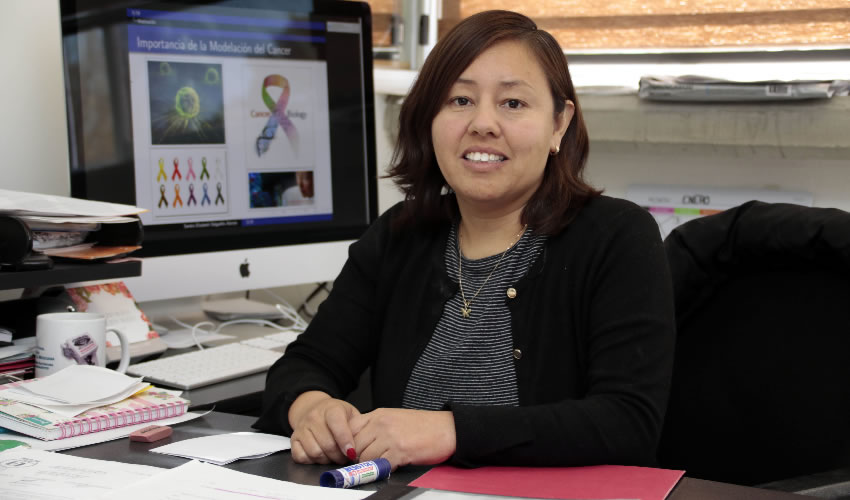 Sandra Elizabeth Delgadillo, profesora investigadora de la UAA