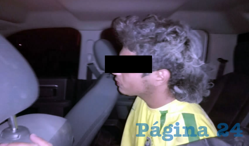 El peligroso drogadicto Bryan de Luna Muñoz