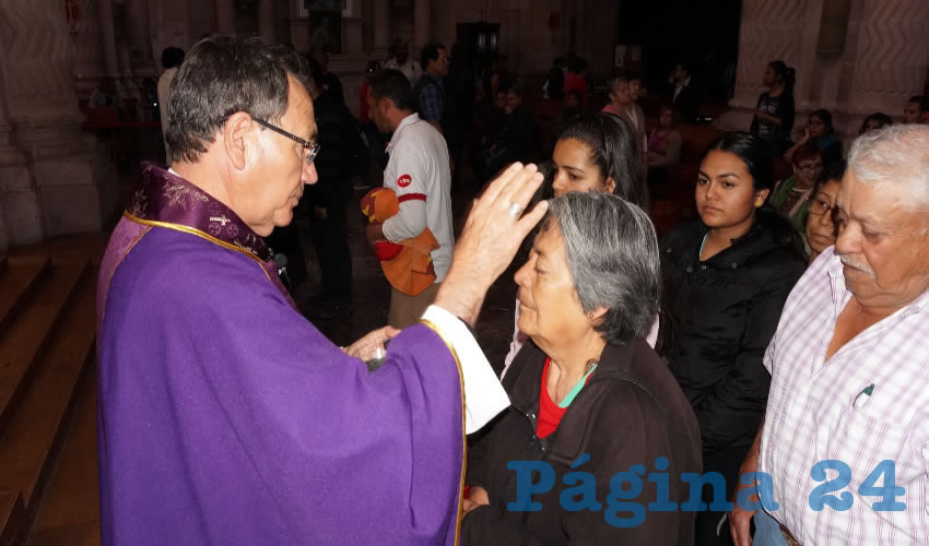 Sigifredo Noriega Barceló, obispo de Zacatecas: “Es el tiempo oportuno para buscar los gestos que están en nuestras manos y decir a las personas que hacen el mal, que hay remedio, que Dios les espera, que tienen perdón de Dios” (Foto: Merari Martínez Castro)