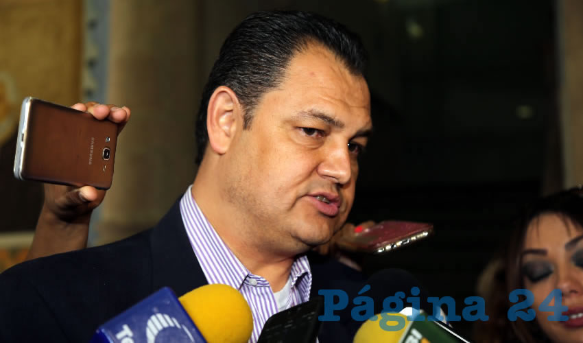 aime González de León, legislador local (Foto: Eddylberto Luévano Santillán)