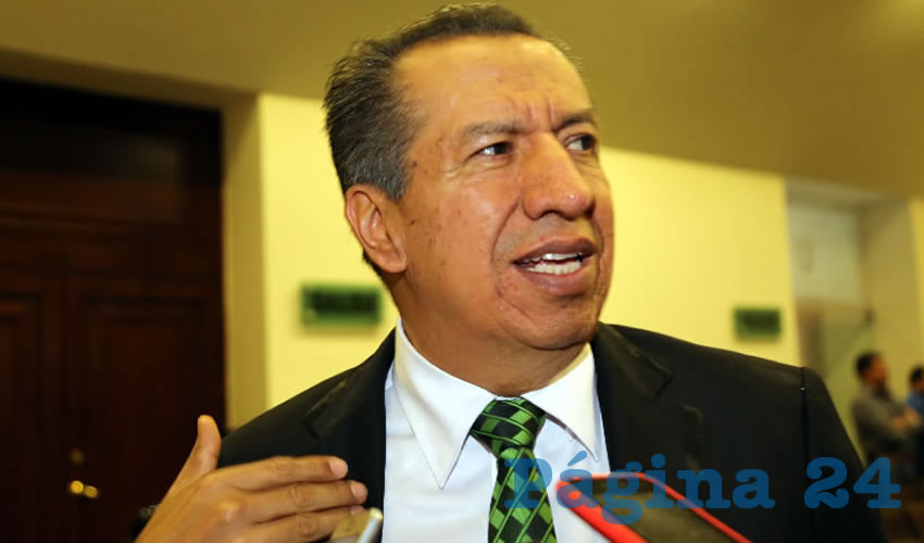 Sergio Augusto López Ramírez, legislador local (Foto: Eddylberto Luévano Santillán)