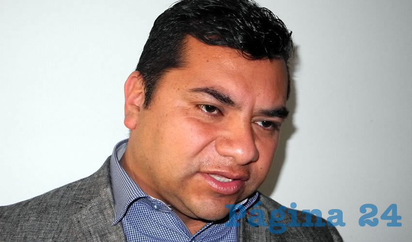 Normando López Meixueiro, secretario general de la FSTSE en Aguascalientes