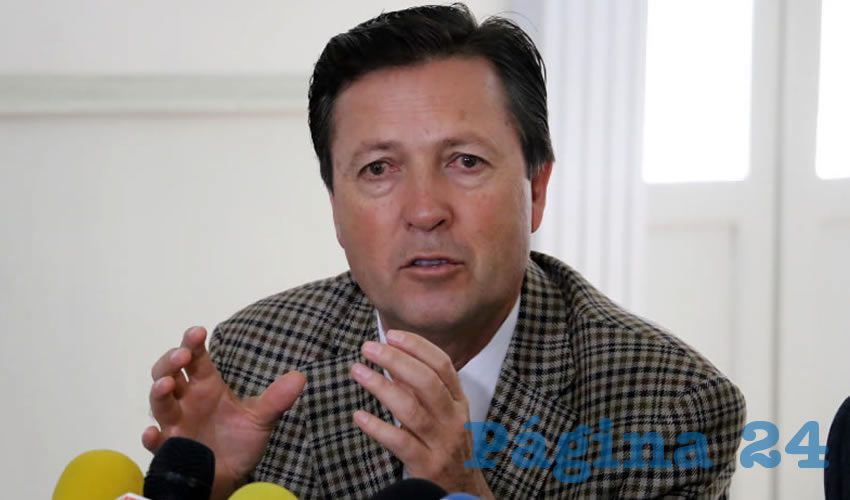 Raúl Silva Perezchica, director general del IEA (Foto: Eddylberto Luévano Santillán)