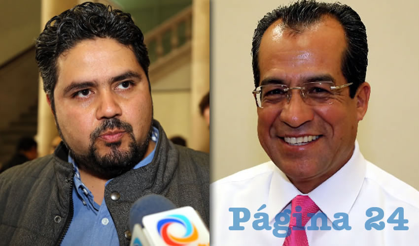 Iván Alejandro Sánchez Nájera, diputado local | Francisco Martínez Delgado, diputado local
