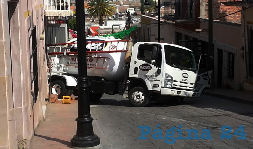 El accidente ocurrió en la calle Rayón, Zona Centro de Calvillo