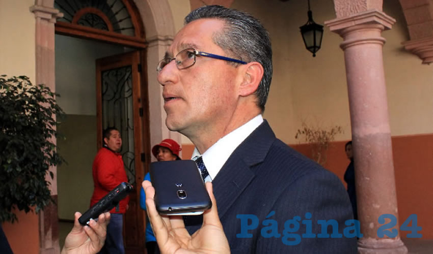 Marco Antonio Vargas Duarte, vocero de la Secretaría de Seguridad Pública (SSP) en Zacatecas, dio a conocer que ayer fueron ejecutadas tres mujeres en la zona conurbada de Zacatecas, todo después el medio día (Foto: Rocío Castro Alvarado)