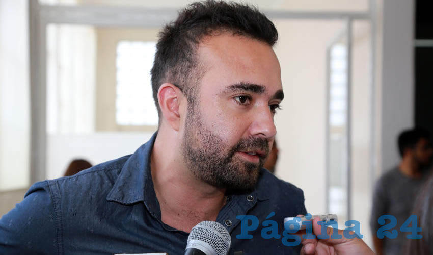 Alejandro Ricaño, dramaturgo (Foto: Eddylberto Luévano Santillán)
