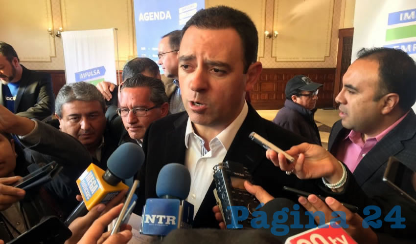 Alejandro Tello Cristerna, gobernador del estado: “Si en mi gobierno hay actos de corrupción, tengan la certeza de que voy a actuar inmediatamente, separaré al funcionario que lo cometa, será procesado conforme a la ley” (Foto: Rocío Castro Alvarado)
